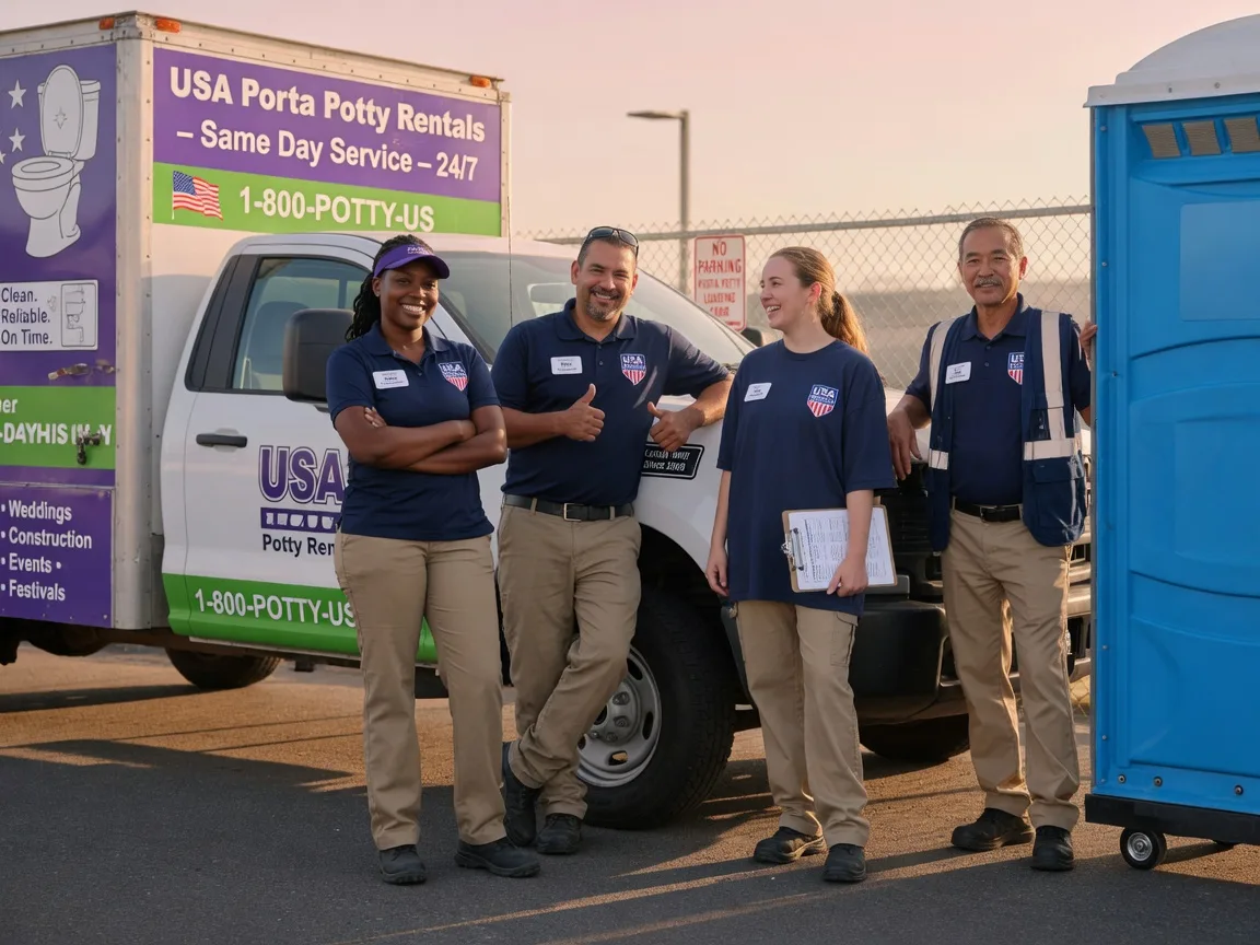 Porta Potty Rental company in Delta, LA